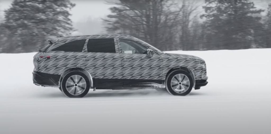 Infiniti pushes its new AWD system in winter conditions