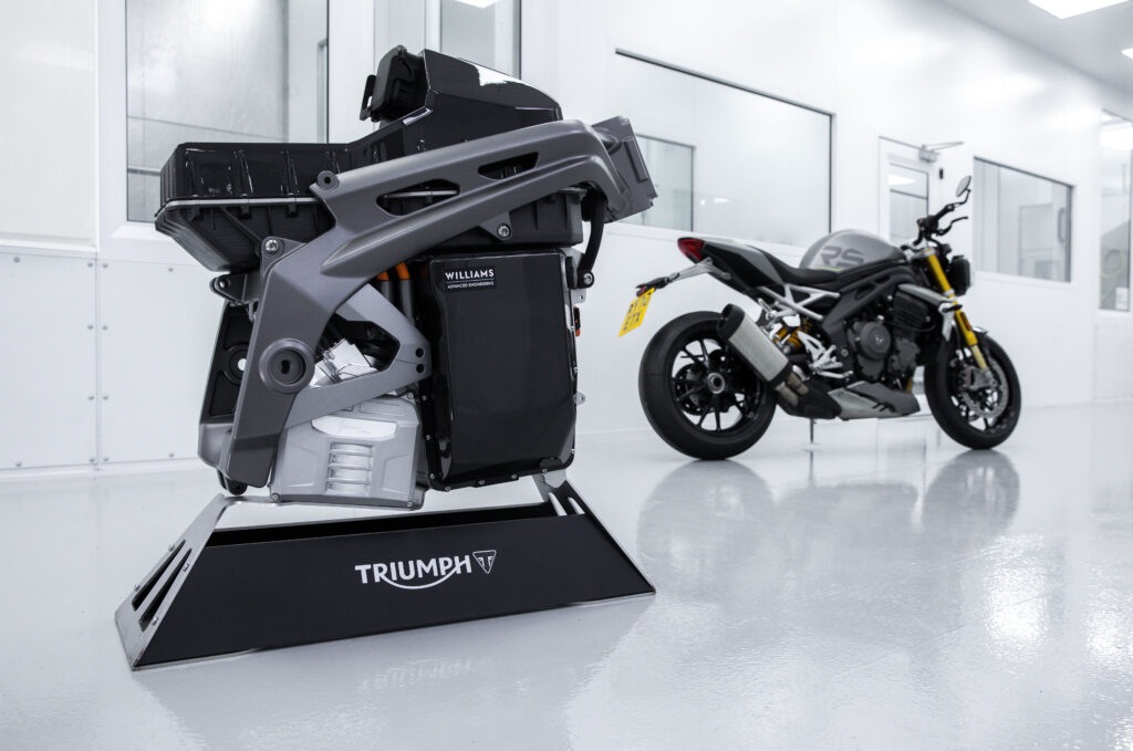 Project Triumph TE-1 electric motorcycle