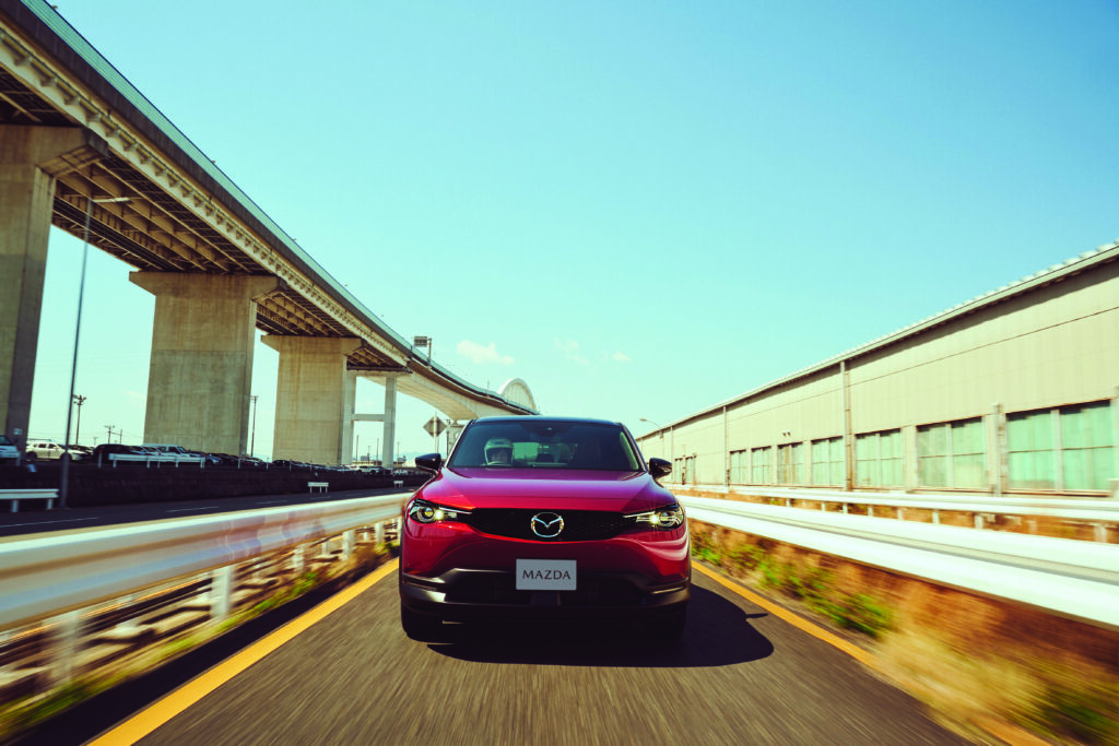 Landing the position as Mazda’s first ever female program manager in 2015 was a dream come true for Takeuchi, who  was entrusted with leading  the development of the MX-30,  the manufacturer’s inaugural  all-electric production vehicle