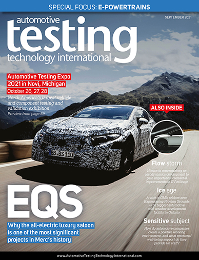 Automotive Testing Technology International Magazine September 2021