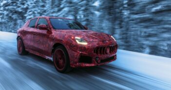 Maserati undertakes winter testing of Grecale SUV