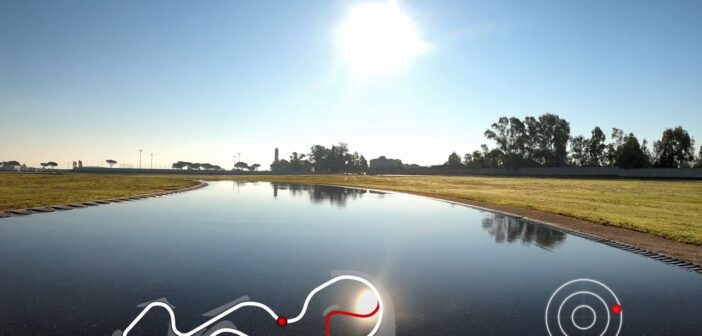 Bridgestone's new circuit, created in a virtual environment ahead of construction, provides the ability to test tires in varied weather conditions