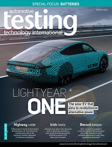 Automotive Testing Technology International Magazine March 2022