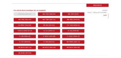 Online configurator from KIMW enables easily accessible, digitized OEM standards