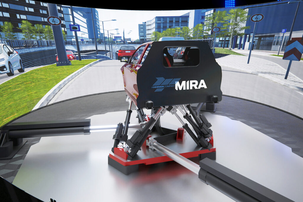 The dynamic simulator will support brand-distinct vehicle driving characteristics