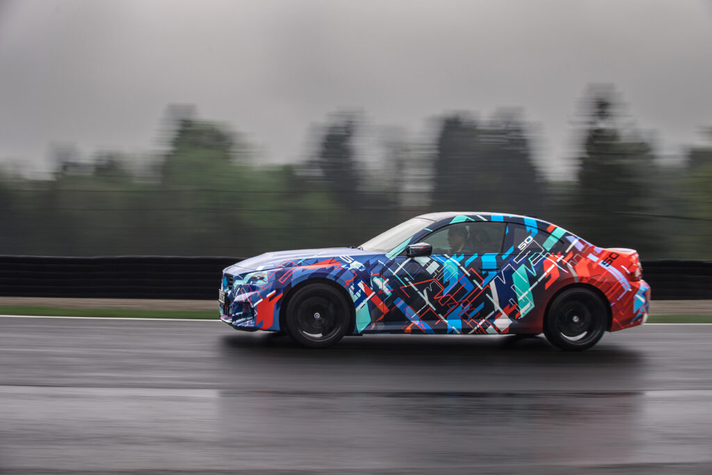 Engineers assessed the model's dynamics and chassis at the racetrack in Austria as past of the final test stage