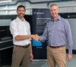 Phil Catton, partnerships manager, Iprova (left), and Mark Stringer, commercial director, Lotus Engineering