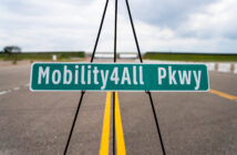 Teststrecke des ACM Smart Mobility Test Center mit dem Namen „Mobility4All Parkway“ von Toyota