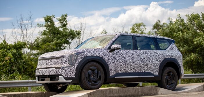 The last leg of testing for Kia's EV9 is focusing on durability