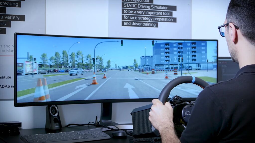 Adams Real Time simulation software has been certified for use on VI-grade's driving simulators