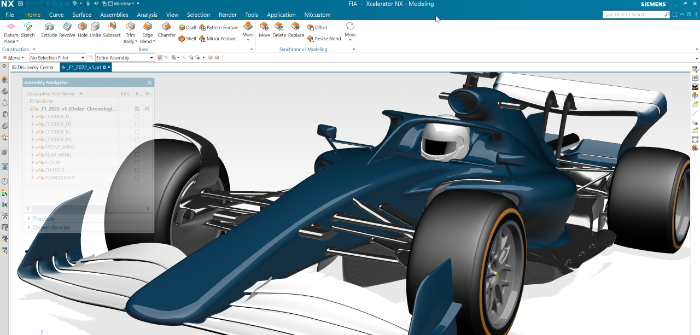 FIA specifies Siemens Xcelerator software as tool to improve race car sustainability