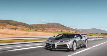 Bugatti's Centodieci undergoes an intense pre-delivery test