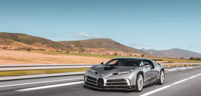 Bugatti's Centodieci undergoes an intense pre-delivery test