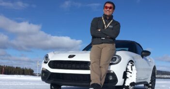 Nicola Montecchio, winter proving ground manager for Stellantis at Colmis Proving Ground