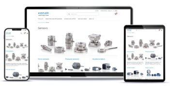New Kistler website provides easy access to measurement technology