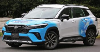 Toyota testing H2 ICE road car