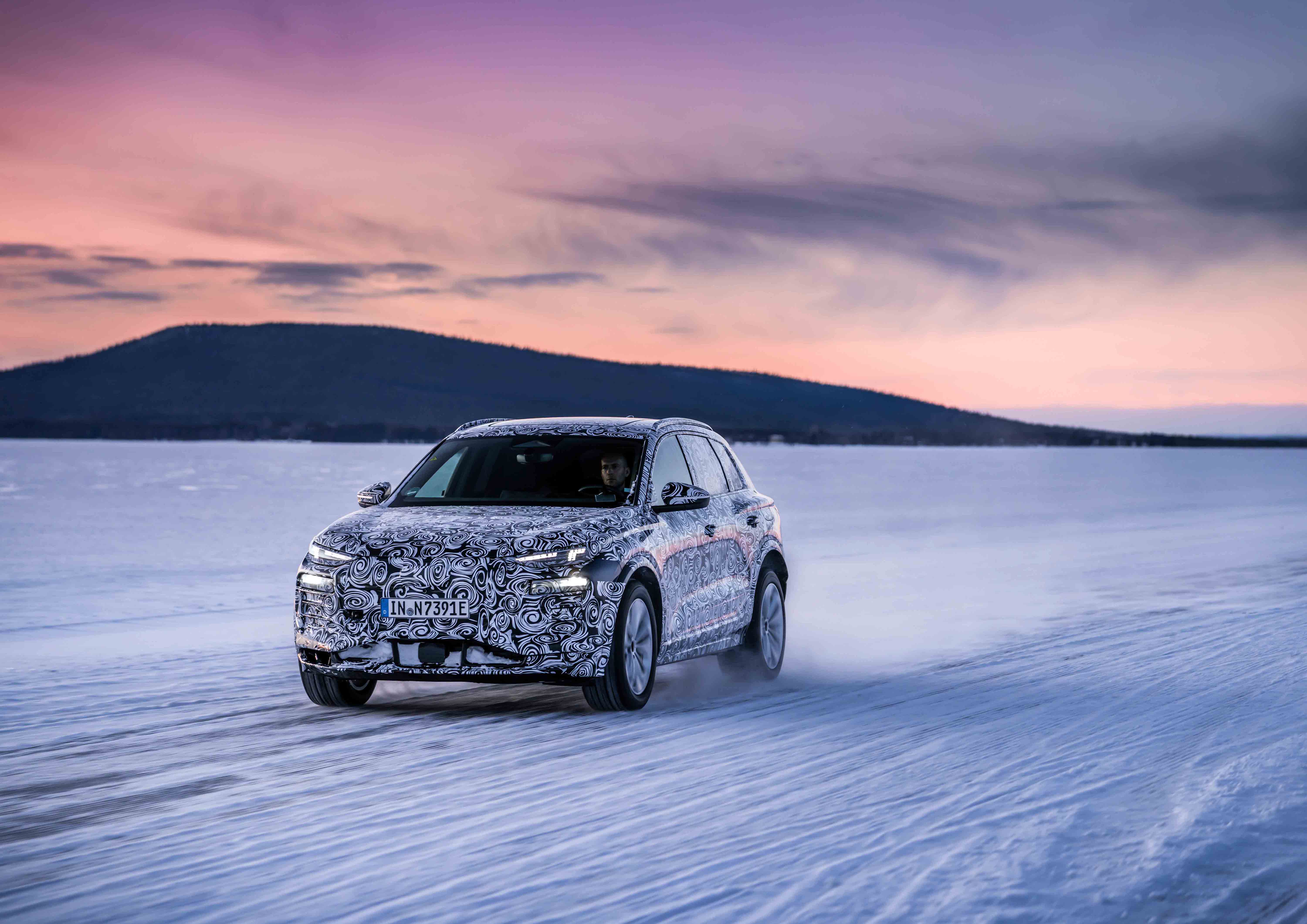 Audi Q6 e-tron put through its paces in far north of Europe