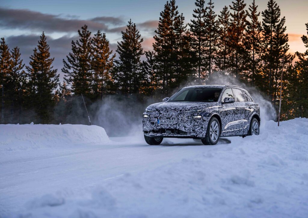 Audi Q6 e-tron put through its paces in far north of Europe