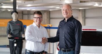 Gerard Goupil, CEO of Messring's NA arm (left) and Dierk Arp, MD of Messring in Germany