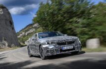 BMW i5 undergoes summer dynamics testing