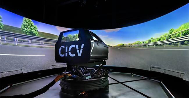 VI-grade driving simulator installed at China Intelligent and Connected Vehicles Research Institute