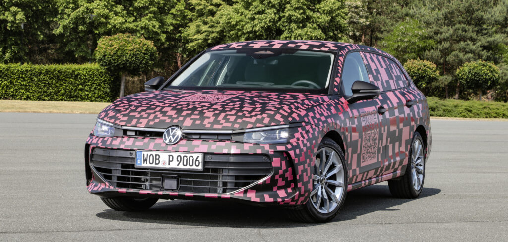 Ninth-generation Passat on final test drives