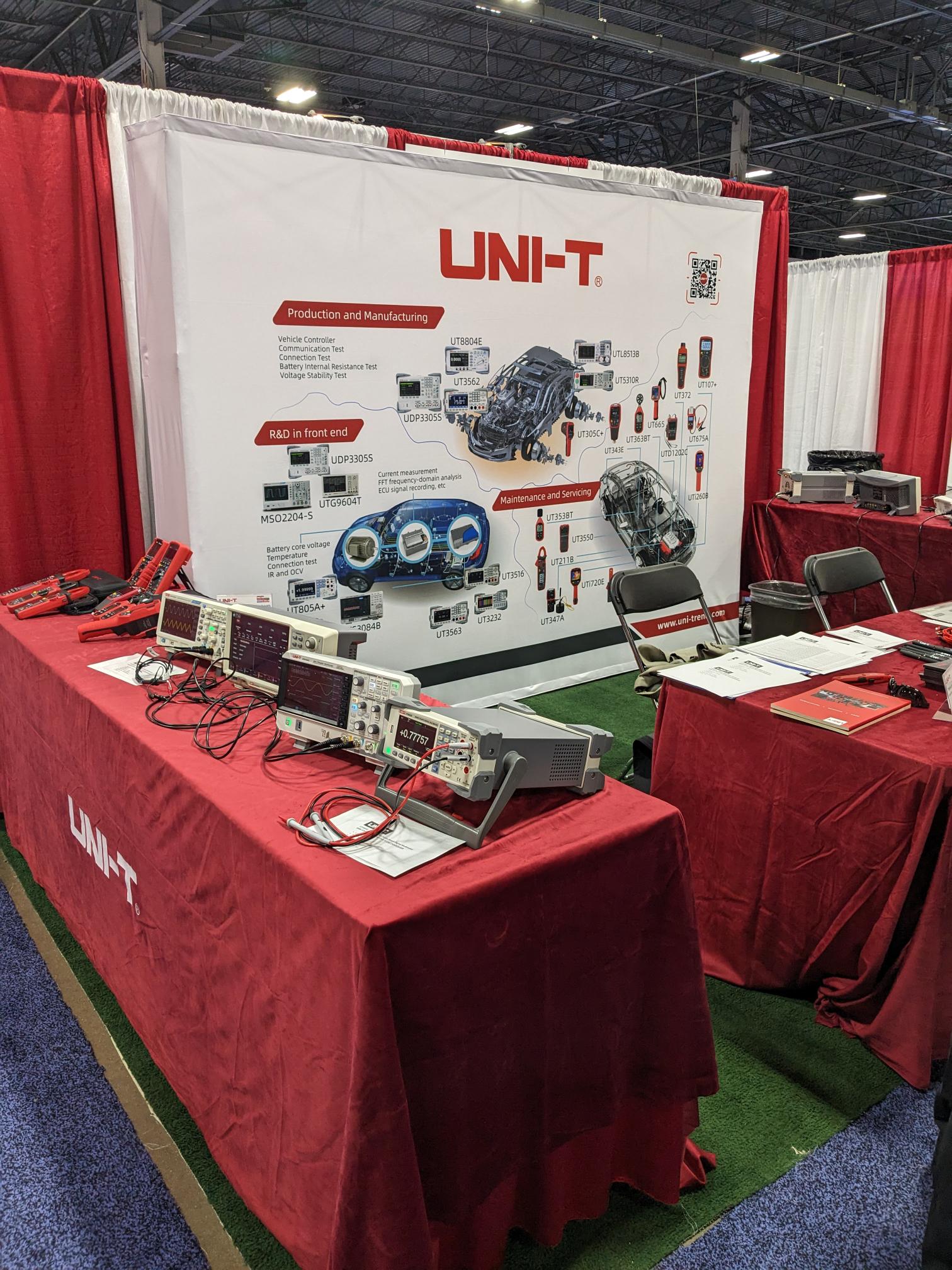 EXPO NEWS Day 1 New oscilloscope for EV R&D showcased at UniTrend’s