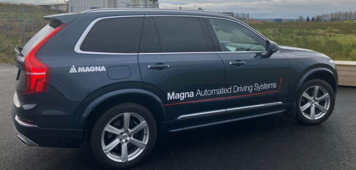 A private 5G network has been established at Magna’s test track in Sweden