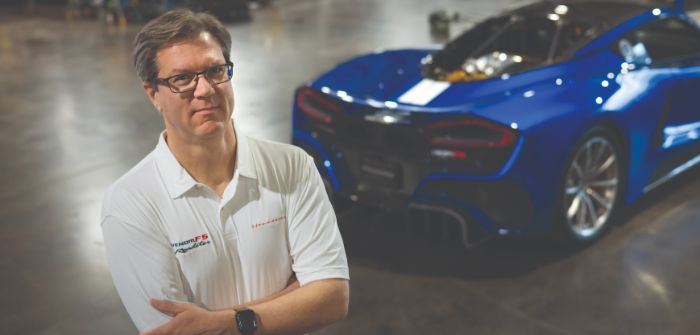 Brian Jones, VP of engineering, Hennessey