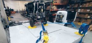 MAE develops test stand for autonomous delivery vehicle
