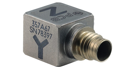 PCB unveils charge triaxial accelerometer for high-temperature applications