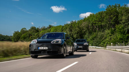 Electric Porsche Cayenne hits the roads for real-world testing Electric Porsche Cayenne hits the roads for real-world testing