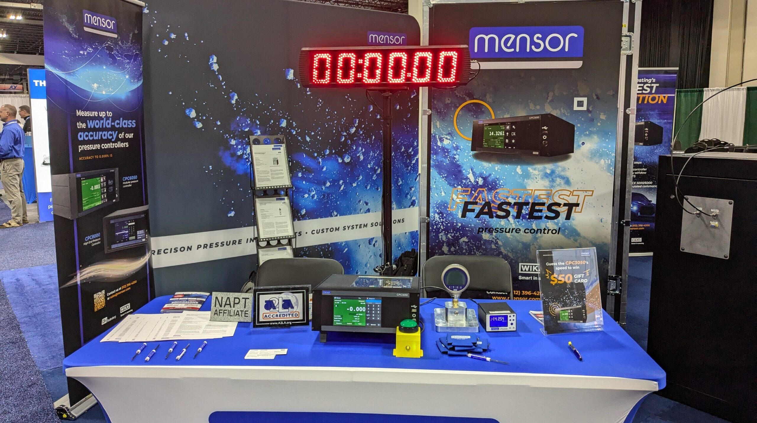 EXPO NEWS DAY 1 Mensor discusses hydrogen pressure sensing; draws