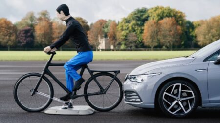 AB Dynamics launches Soft Bicycle 360 ADAS target AB Dynamics launches Soft Bicycle 360 ADAS target