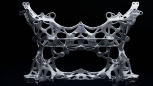 Newly developed AI-driven software enables vehicle subframe design with 50% weight reduction