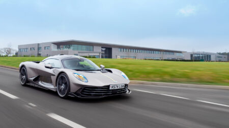 Final testing of Aston Martin’s Valhalla underway.