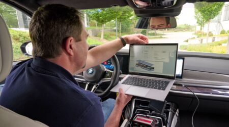 BMW tests sulfide-based solid-state cells in i7 prototype.