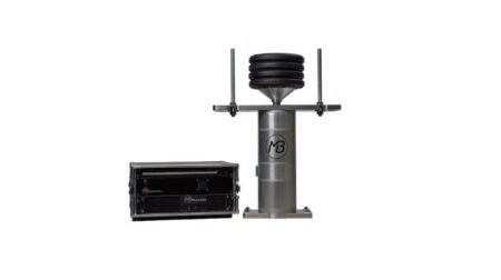 MB Dynamics develops lightweight shaker for testing on the move, shown here along with accompanying equipment in front of a white background.