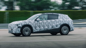 Mercedes chairman puts electric GLC through its paces