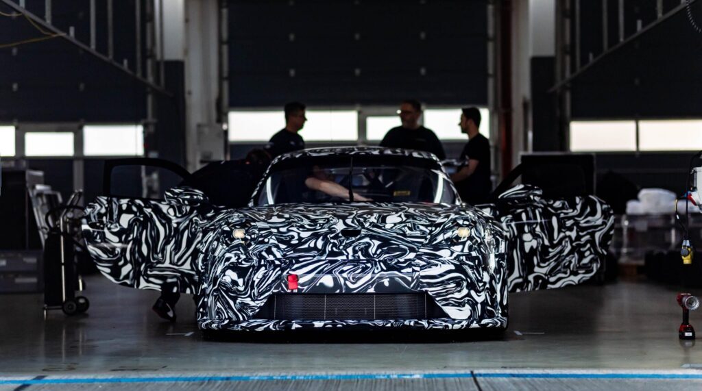 Porsche 911 Cup race car enters final development phase