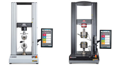 High-force, compact 100kN tabletop testing system from Instron targets metals and composites