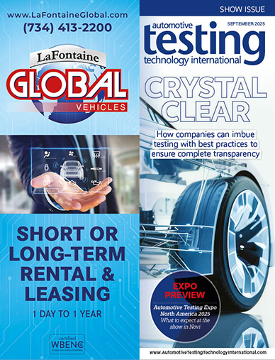 Automotive Testing Technology International Magazine September 2025