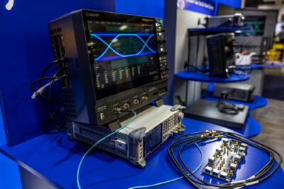 Data acquisition equipment on display at the show