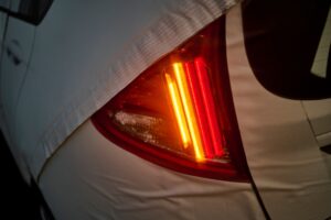 The lights can be triggered manually, automatically with the target’s movements, or via custom lighting sequences through AB Dynamics' software.