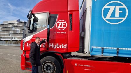 Real-world road tests highlight the performance and CO₂ savings of the ZF TraXon 2 Hybrid Real-world road tests highlight the performance and CO₂ savings of the ZF TraXon 2 Hybrid.