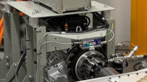 Close-up of test cell.