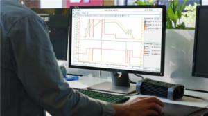 An engineer views CanKing 7.4.0 on a computer screen.