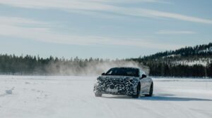 Mercedes-AMG completes winter testing of new GT 4-Door Coupe prototype.