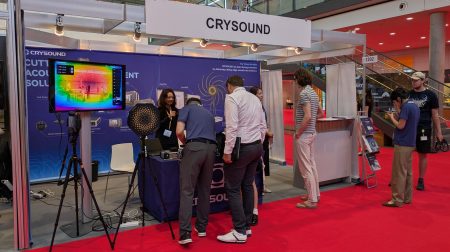 EXPO NEWS: Ultrasound-powered acoustic array among Crysound highlights Crysound booth at Automotive Testing Expo Europe 2026