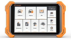 Screenshot of the display on the Foxwell NT919 BT bidirectional diagnostic scan tool.